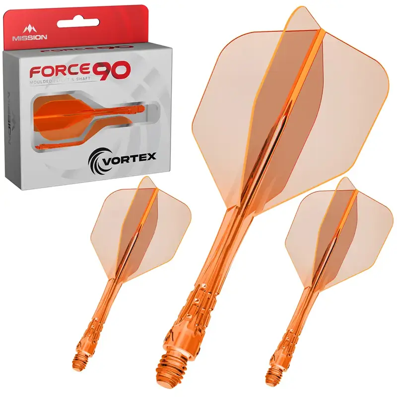 Mission letky Force 90 Vortex Neon Orange No.6