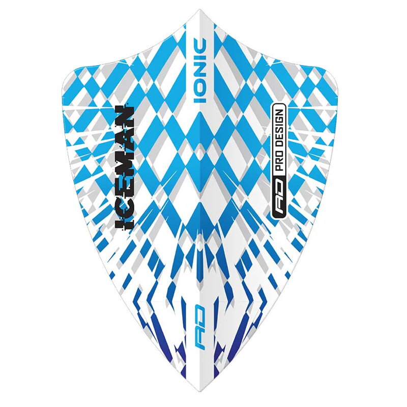 Red Dragon letky Gerwyn Price Blue & White Burst F Red Dragon letky Gerwyn Price Blue & White Burst F