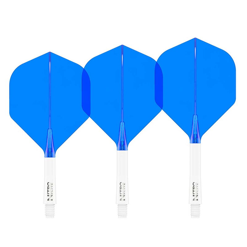 Red Dragon letky Nitro Flite White & Blue