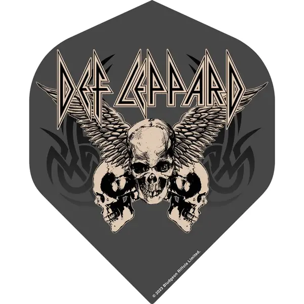 Def Leppard Dart Flights No.2 Skulls with Wings