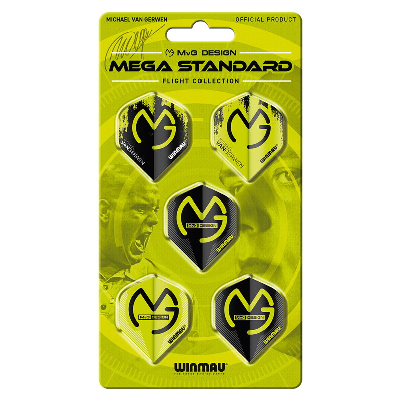 Winmau sada letek MvG Mega Standard