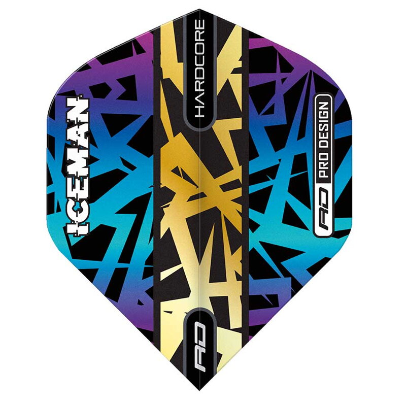 Red Dragon letky Gerwyn Price Rainbow & Gold Red Dragon letky Gerwyn Price Rainbow & Gold