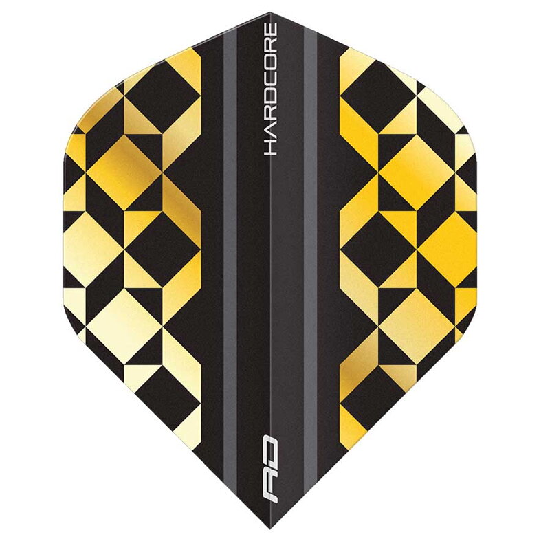 Red Dragon letky Hardcore Premium Gold & Black Geo
