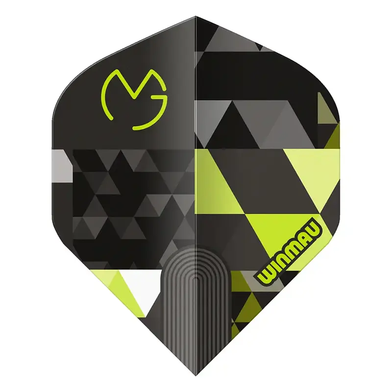 Winmau letky Prism Delta MvG Logo Green No.2