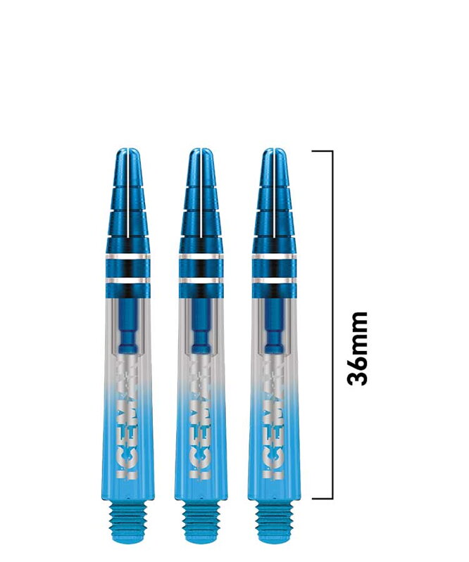 Red Dragon násadky Nitro Tech Iceman Blue Dipped S Red Dragon násadky Nitro Tech Iceman Blue Dipped S