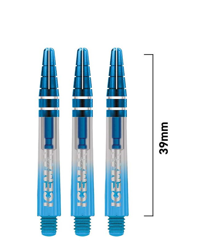 Red Dragon násadky Nitro Tech Iceman Blue Dipped I Red Dragon násadky Nitro Tech Iceman Blue Dipped I