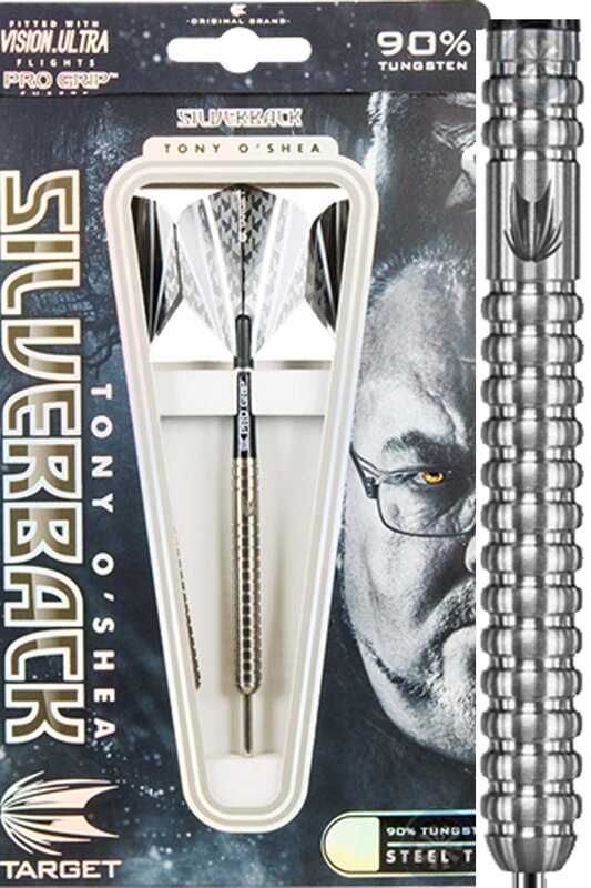  Target šipky Tony Oshea silverback 24g steel