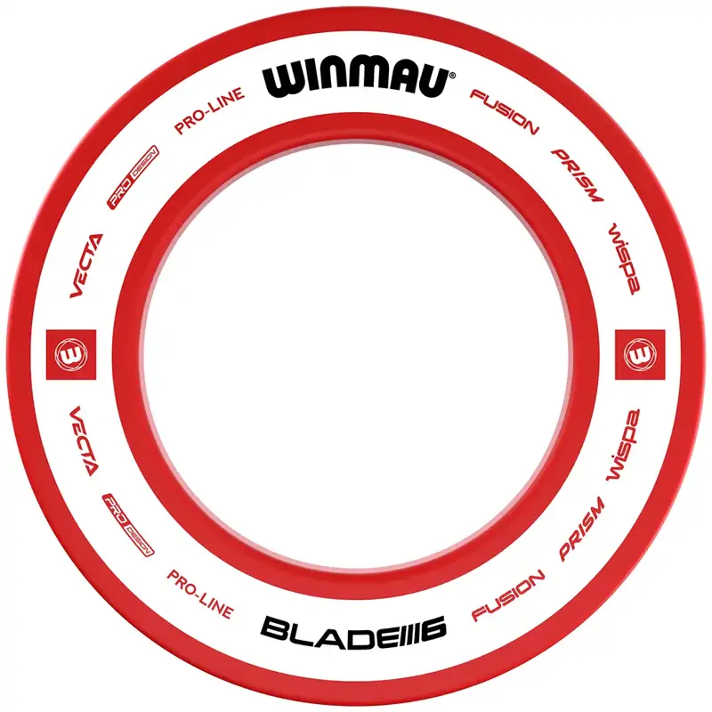 Winmau okruží Pro-Line 2.0 Red Dartboard Surround