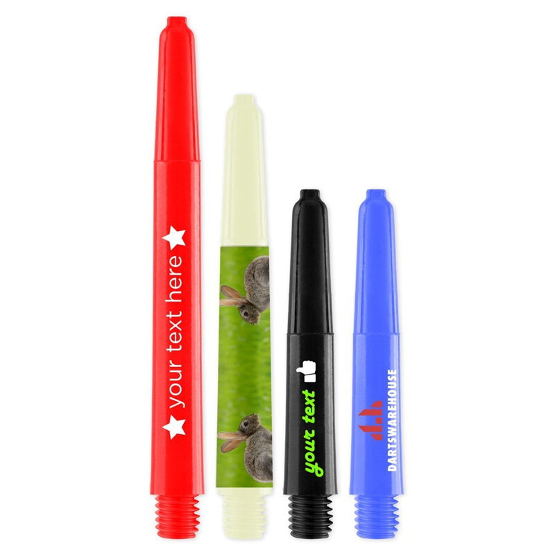 Personalised Nylon Shafts | Image or Text | One Sided | min. 10 sad Personalised Nylon Shafts | Image or Text | One Sided | min. 10 sad