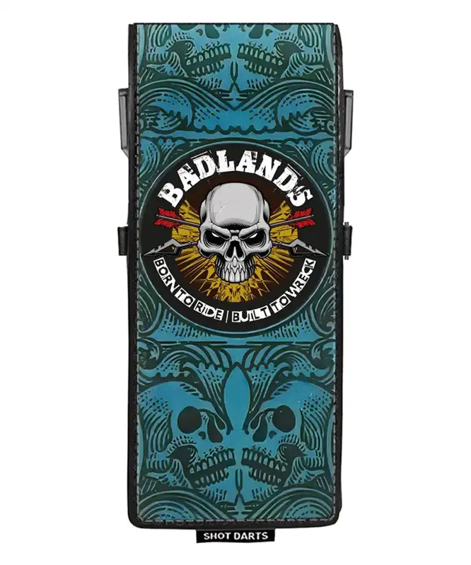 Shot pouzdro Badlands Inked Dart Wallet Blue