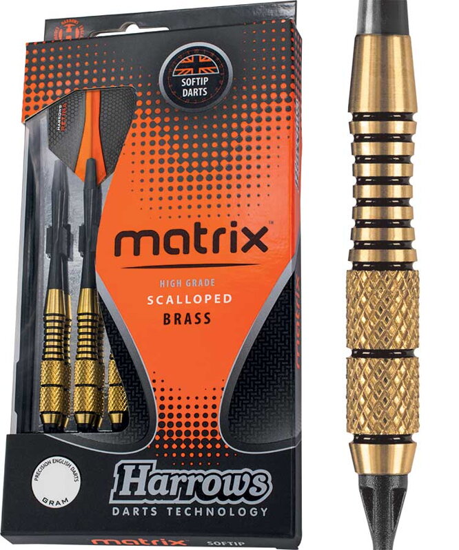 Harrows šipky Matrix soft 16g