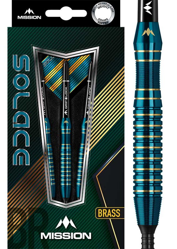 Mission šipky Solace M1 Brass soft 20g