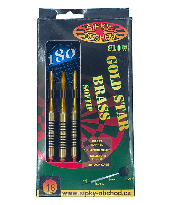 Ruthless šipky Jupiter 9 Slow 18g Ruthless šipky Jupiter 9 Slow 18g