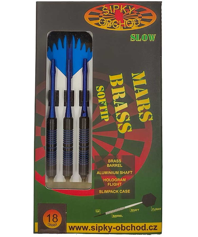 Ruthless šipky Mars 2 Slow 18g Ruthless šipky Mars 2 Slow 18g
