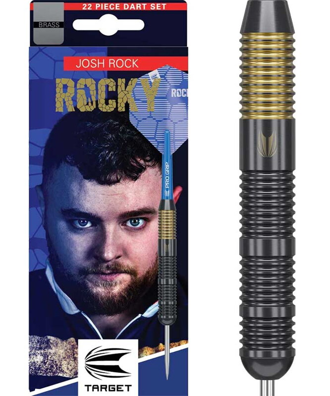 Target šipky Josh Rock 2025 Brass steel 22g