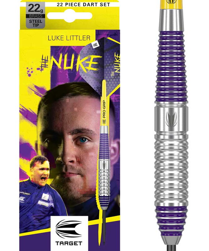 Target šipky Luke Littler Brass steel 22g Target šipky Luke Littler Brass steel 22g