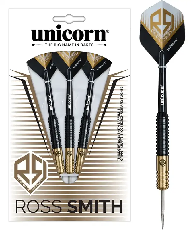 Unicorn šipky Ross Smith steel 20g