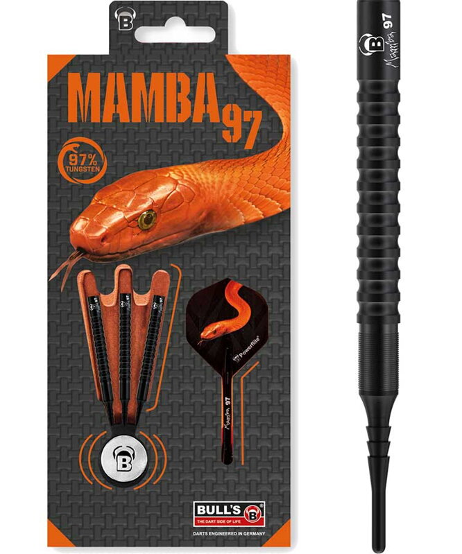 Bulls šipky Mamba 97 M3 soft 18g