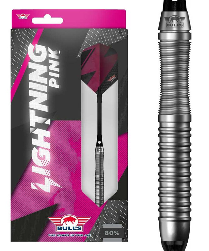 Bulls NL šipky Lightning Pink soft 19g Bulls NL šipky Lightning Pink soft 19g