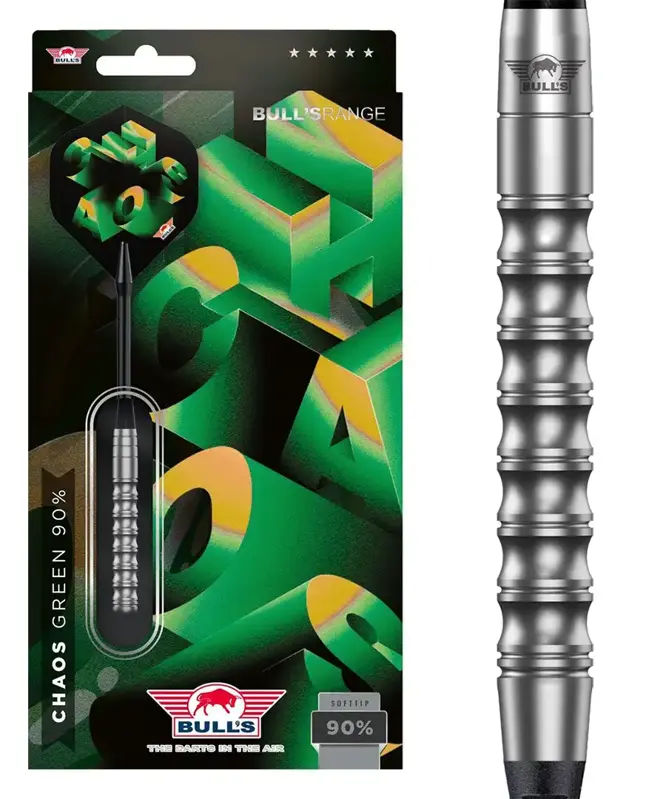 Bulls NL šipky Chaos Green soft 21g Bulls NL šipky Chaos Green soft 21g