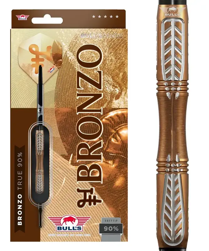 Bulls NL šipky Bronzo True soft 19g Bulls NL šipky Bronzo True soft 19g