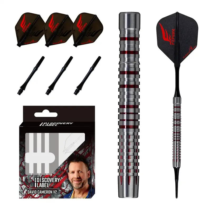 Cosmo Darts šipky David Cameron V2 soft 22g
