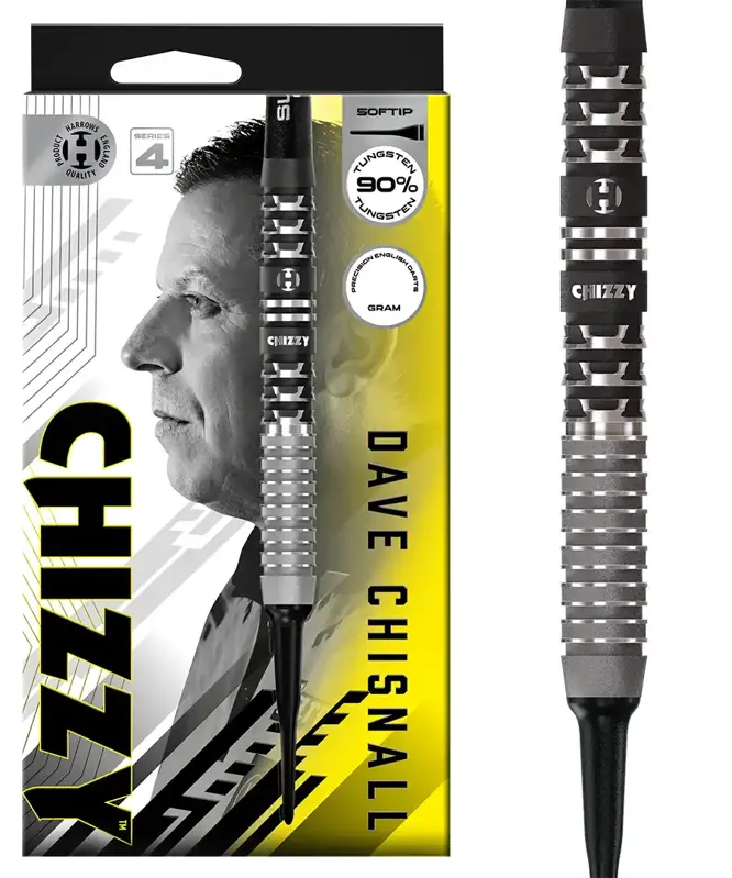 Harrows šipky Dave Chisnall Series 4 soft 20g Harrows šipky Dave Chisnall Series 4 soft 20g