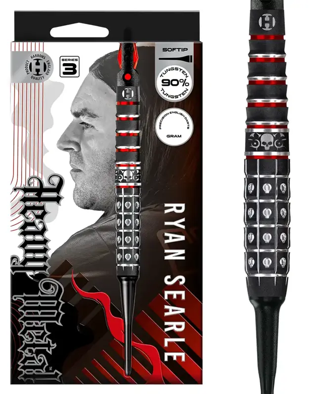 Harrows šipky Ryan Searle Series 3 soft 20g Harrows šipky Ryan Searle Series 3 soft 20g