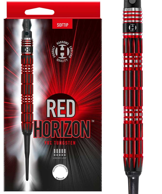 Harrows šipky Red Horizon soft 18g