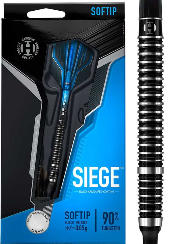 Harrows šipky Siege soft 20g Harrows šipky Siege soft 20g