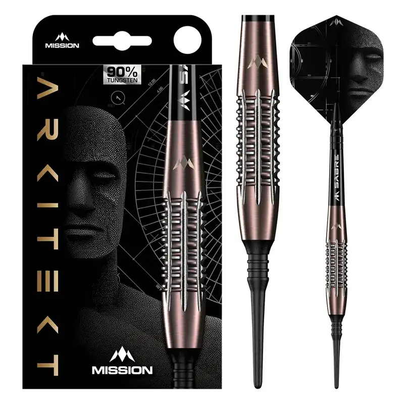 Mission šipky Arkitekt soft 19g