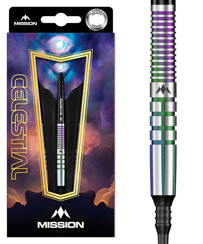 Mission šipky Celestial soft 18g