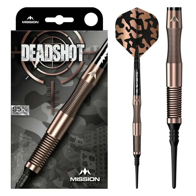 Mission šipky Dead Shot soft 19g