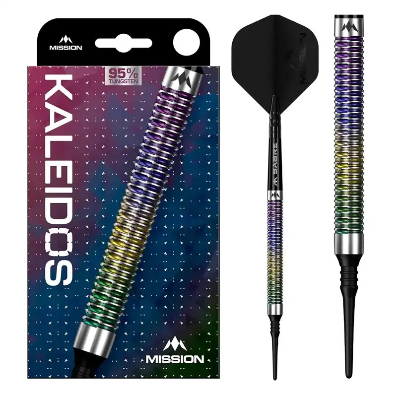 Mission šipky Kaleidos soft 19g