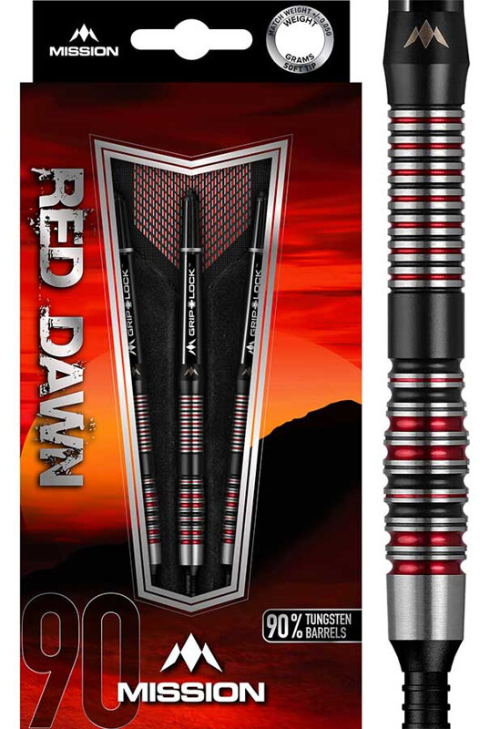 Mission šipky Red Dawn M4 soft 19g