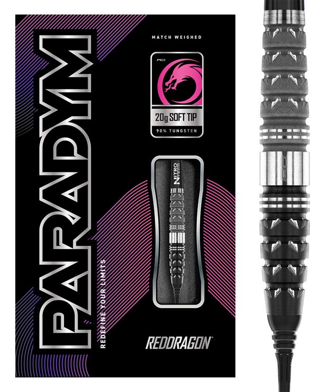 Red Dragon šipky Paradym Torpedo soft 20g Red Dragon šipky Paradym Torpedo soft 20g