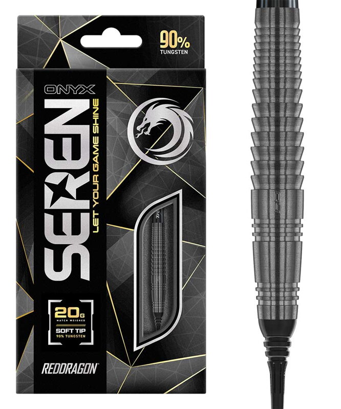 Red Dragon šipky Seren 4 Onyx soft 20g