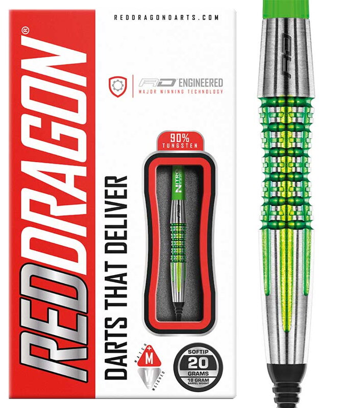 Red Dragon šipky Fusion Plus soft 20g Red Dragon šipky Fusion Plus soft 20g