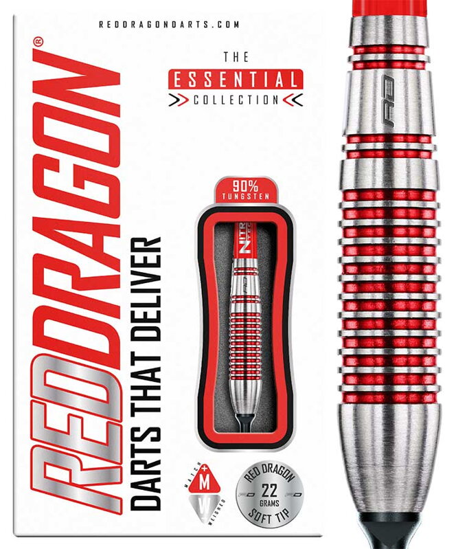 Red Dragon šipky Reflex soft 22g