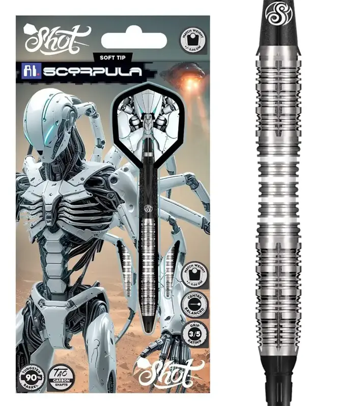 Shot šipky Scorpula soft 20g