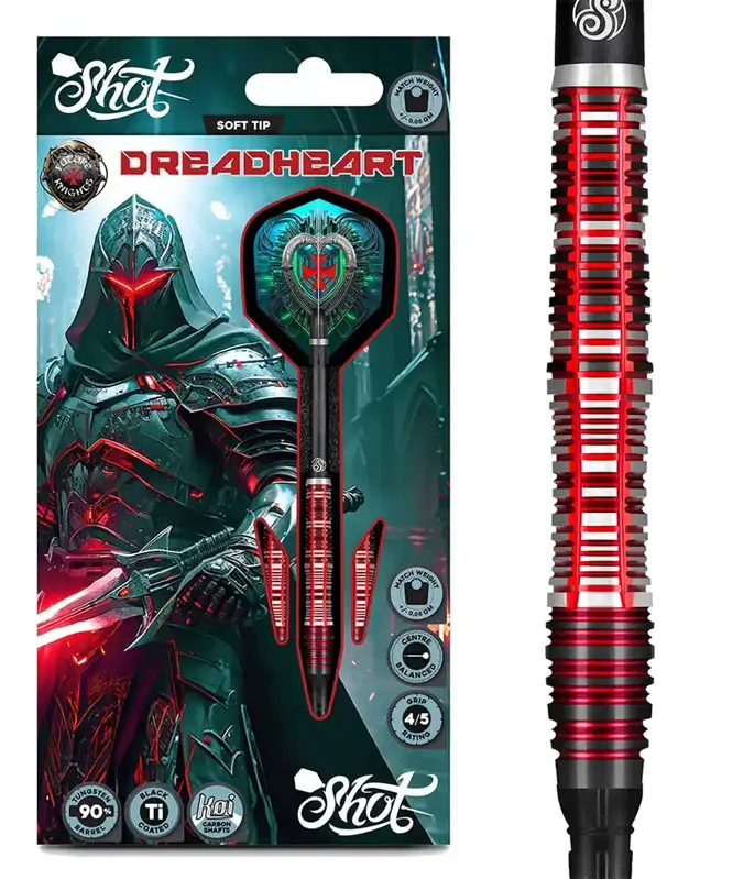 Shot šipky Future Knights Dreadheart soft 20g