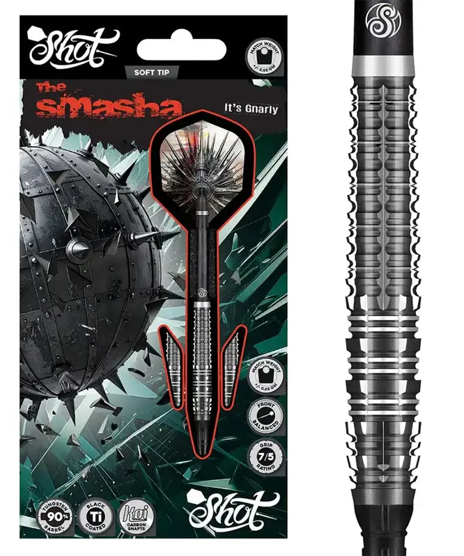 Shot šipky Gnarly Smasha soft 20g