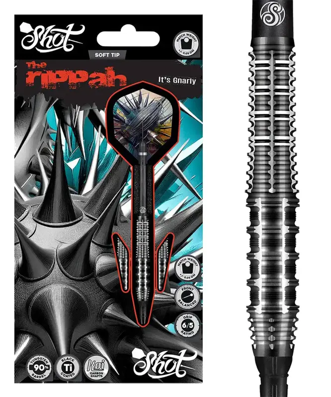 Shot šipky Gnarly Rippah soft 20g