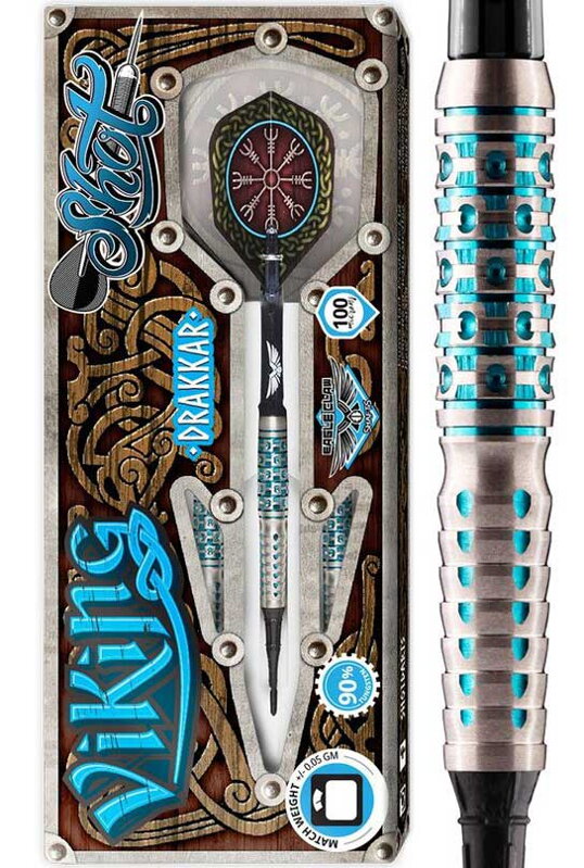 Shot šipky Viking Drakkar 18g soft