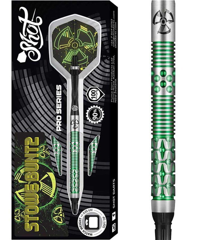 Shot šipky Stowe Buntz 2.0 Pro Series soft 21g Shot šipky Stowe Buntz 2.0 Pro Series soft 21g