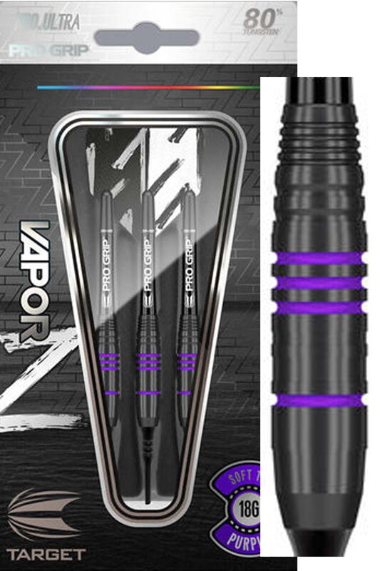 Target šipky Vapor Z Purple soft 18g Target šipky Vapor Z Purple soft 18g
