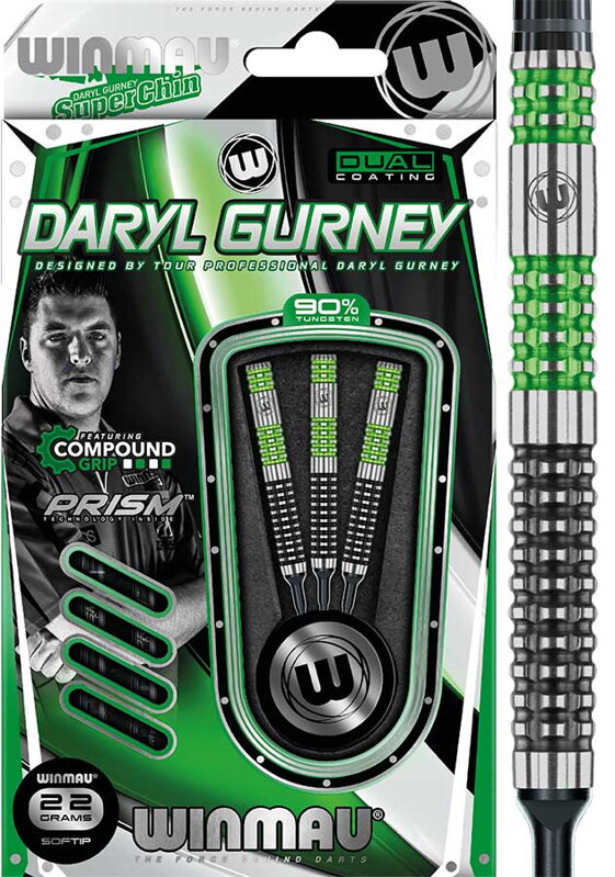 Winmau šipky Daryl Gurney Special 22g soft