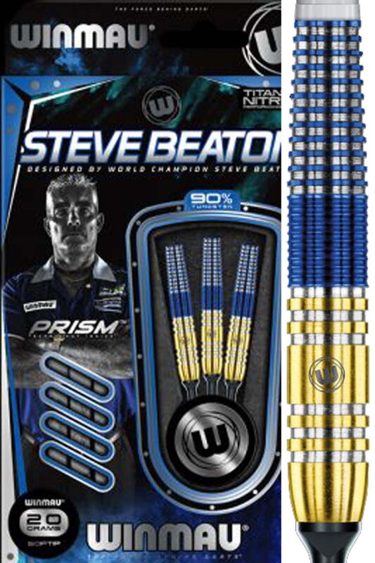 Winmau šipky Steve Beaton soft 20g