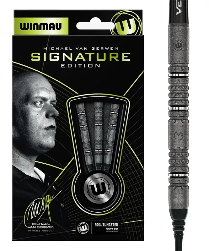 Winmau šipky MvG Signature soft 20g