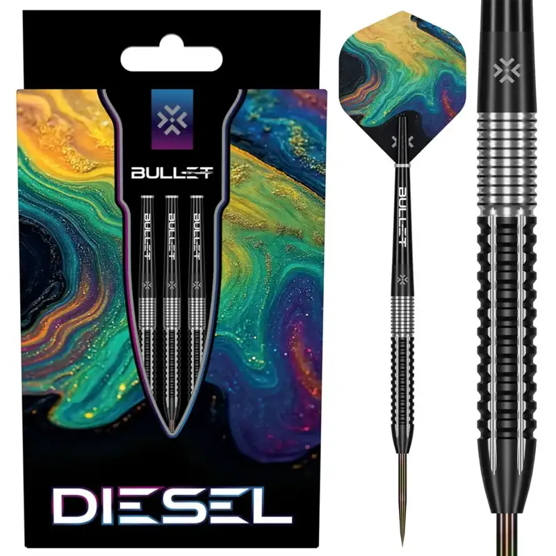 Bullet šipky Diesel steel 22g